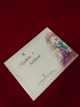Royal Pink Palace Wedding Invitation Card (111018) thumbnail 3